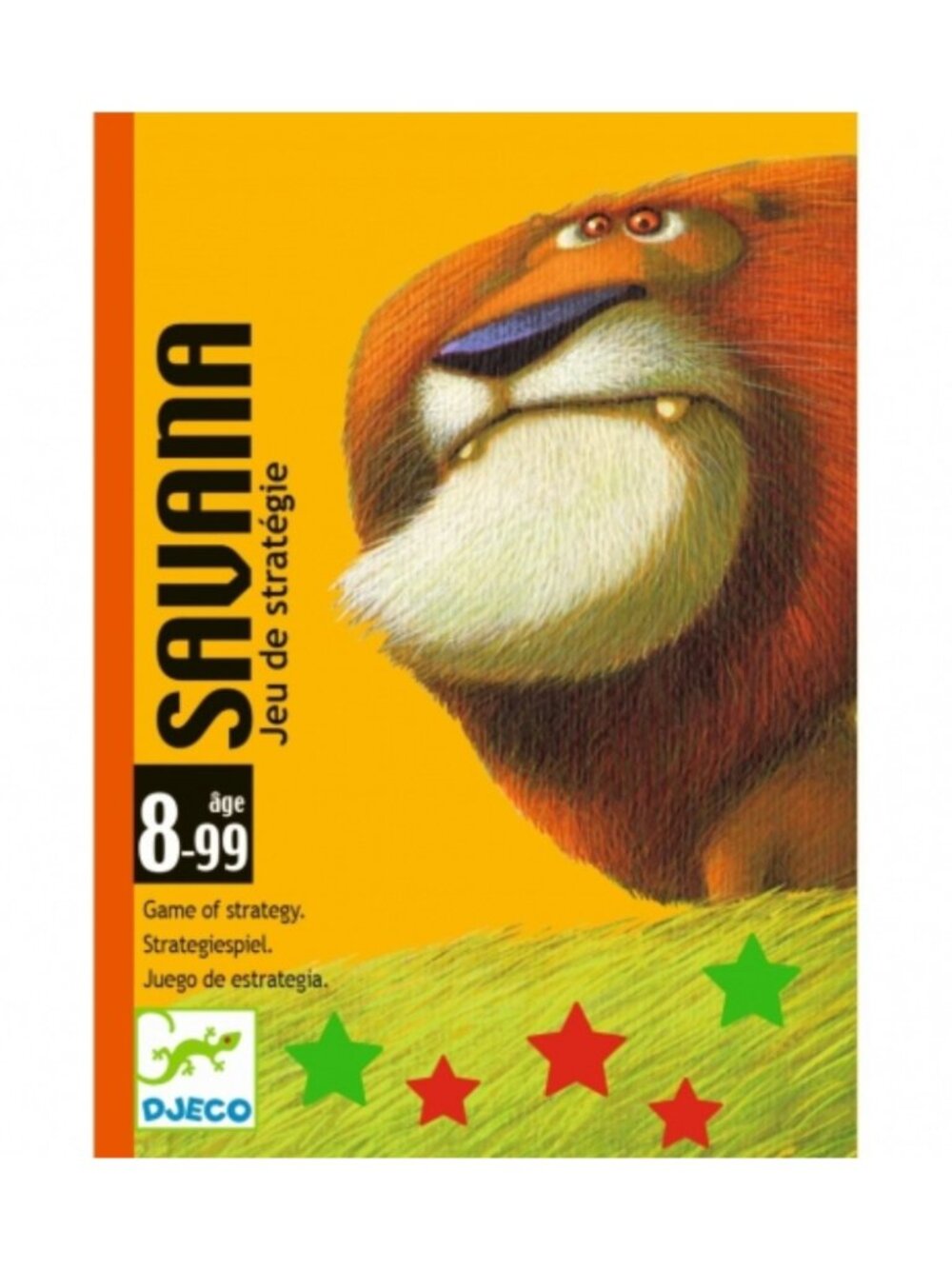 Djeco Strategy Card Game Savana (MULTILINGUE)    for Age 8+ New Sealed